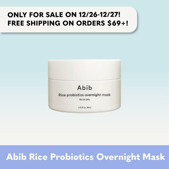 Abib Other - *Flash Deal* Abib Rice Probiotics Overnight Mask